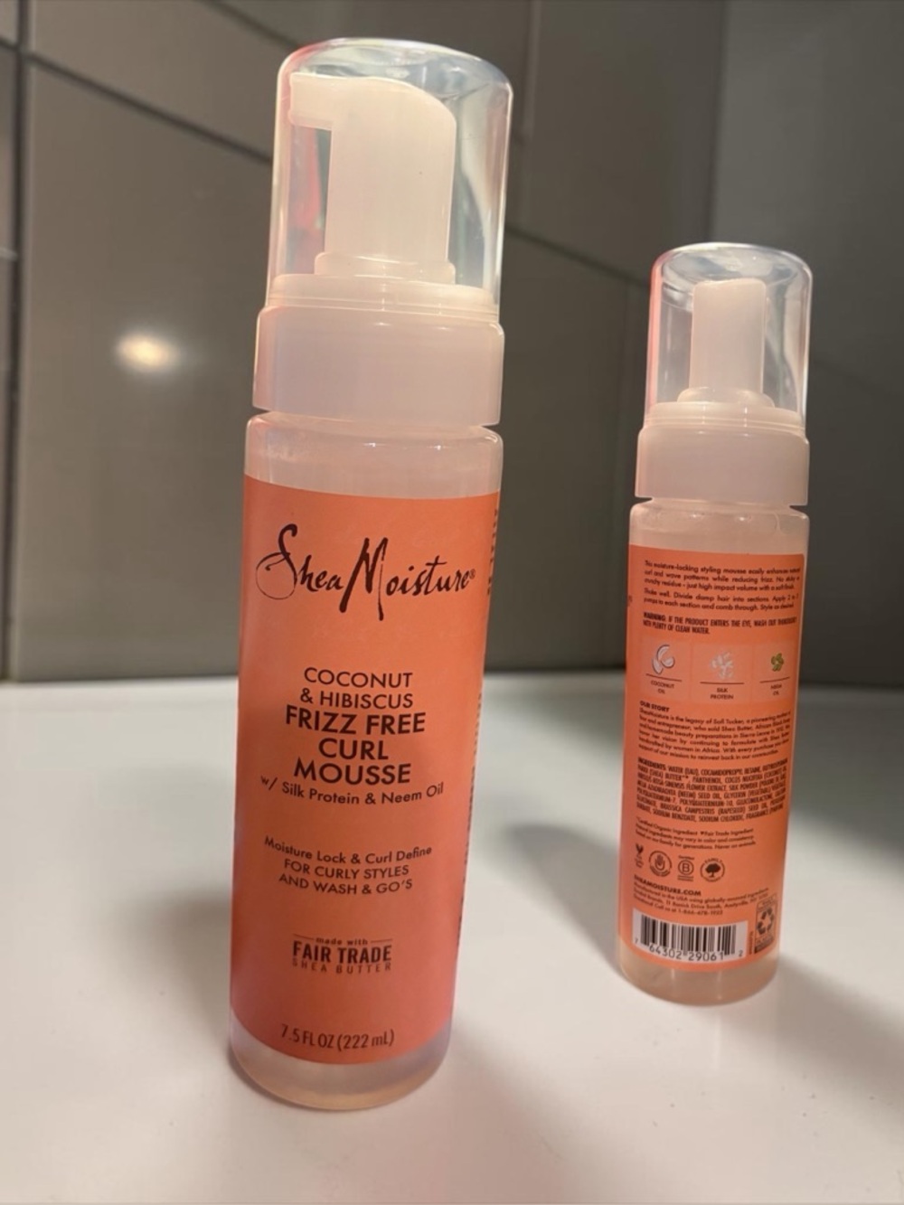 Shea Moisture Coconut & Hibiscus Curl Mousse